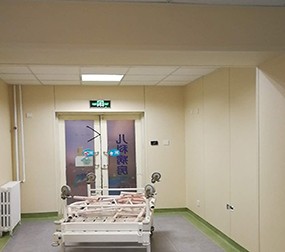 【北京】世纪坛医院儿科树脂板安装完工，有抗菌效果的才叫好